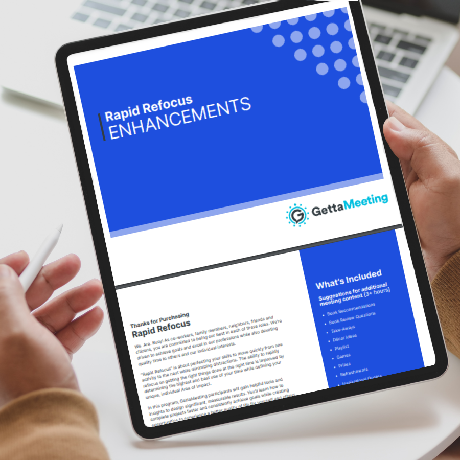 GettaMeeting's meeting module Enhancements