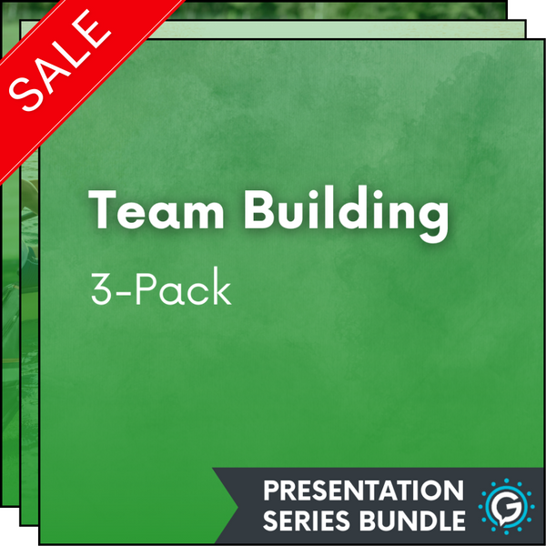 GettaMeeting's Team Building series bundle includes three presentation meeting modules: Optimize Performance, Overcome Obstacles and Strengthen Skills.